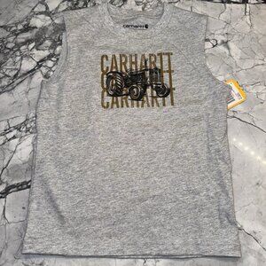 Carhartt Little Boys Sleeveless Tractor Shirt NEW